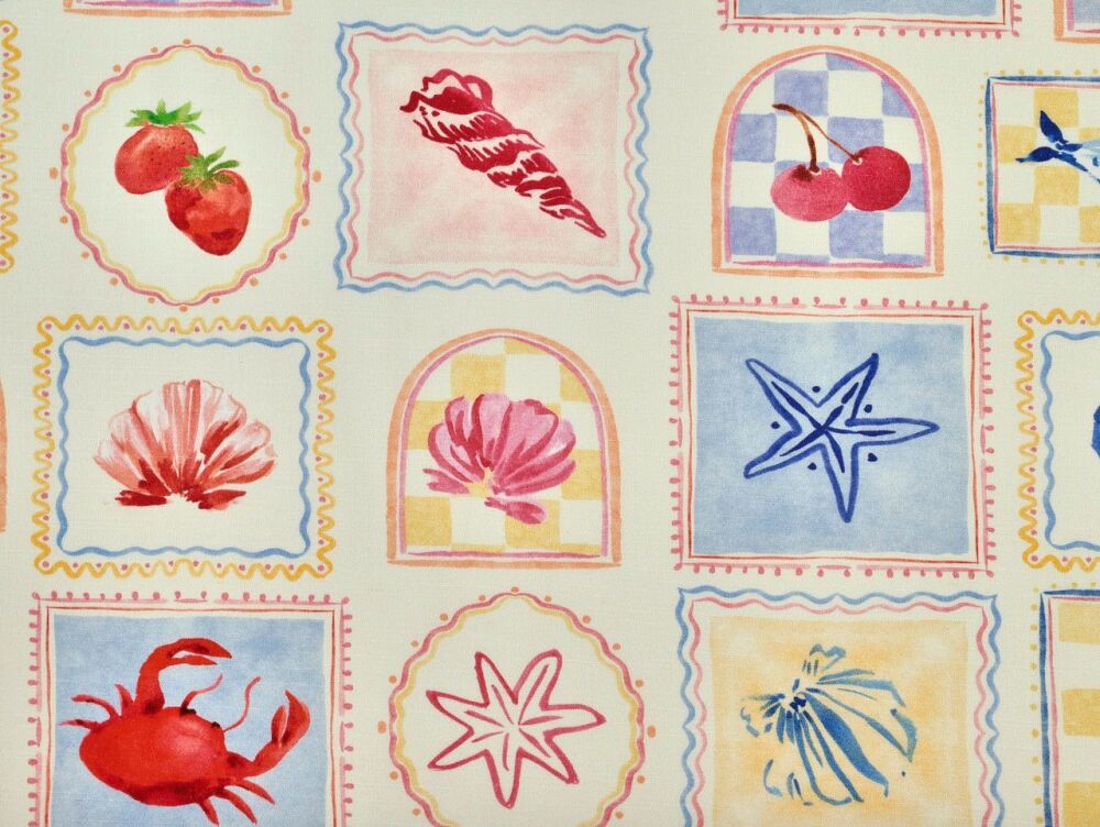 Fabric Godmother Cartolina Viscose & Linen