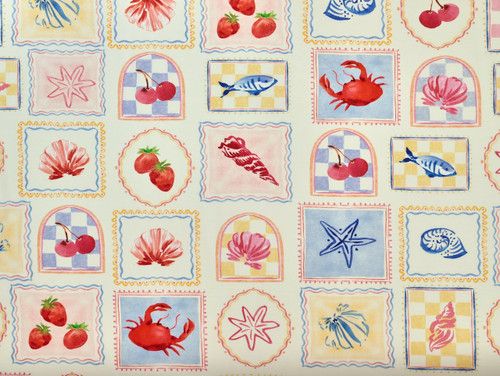 Fabric Godmother Cartolina Viscose & Linen