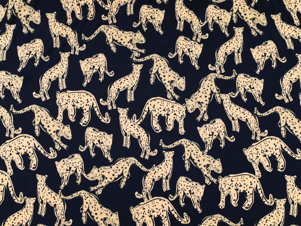 Fabric Godmother Shadow Denim Black