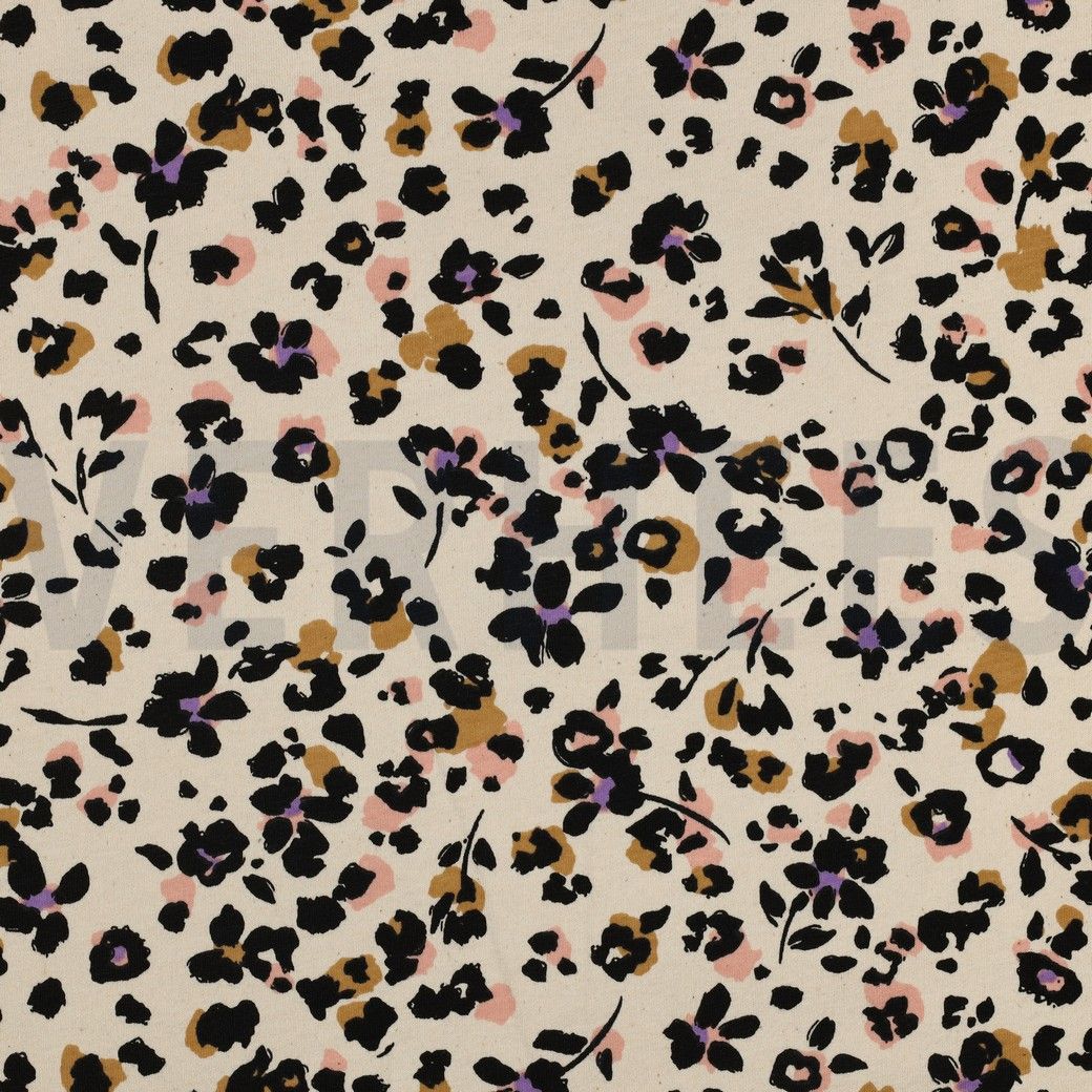 Sweatshirt Fabric Animal Print