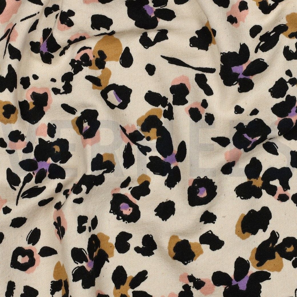 Sweatshirt Fabric Animal Print