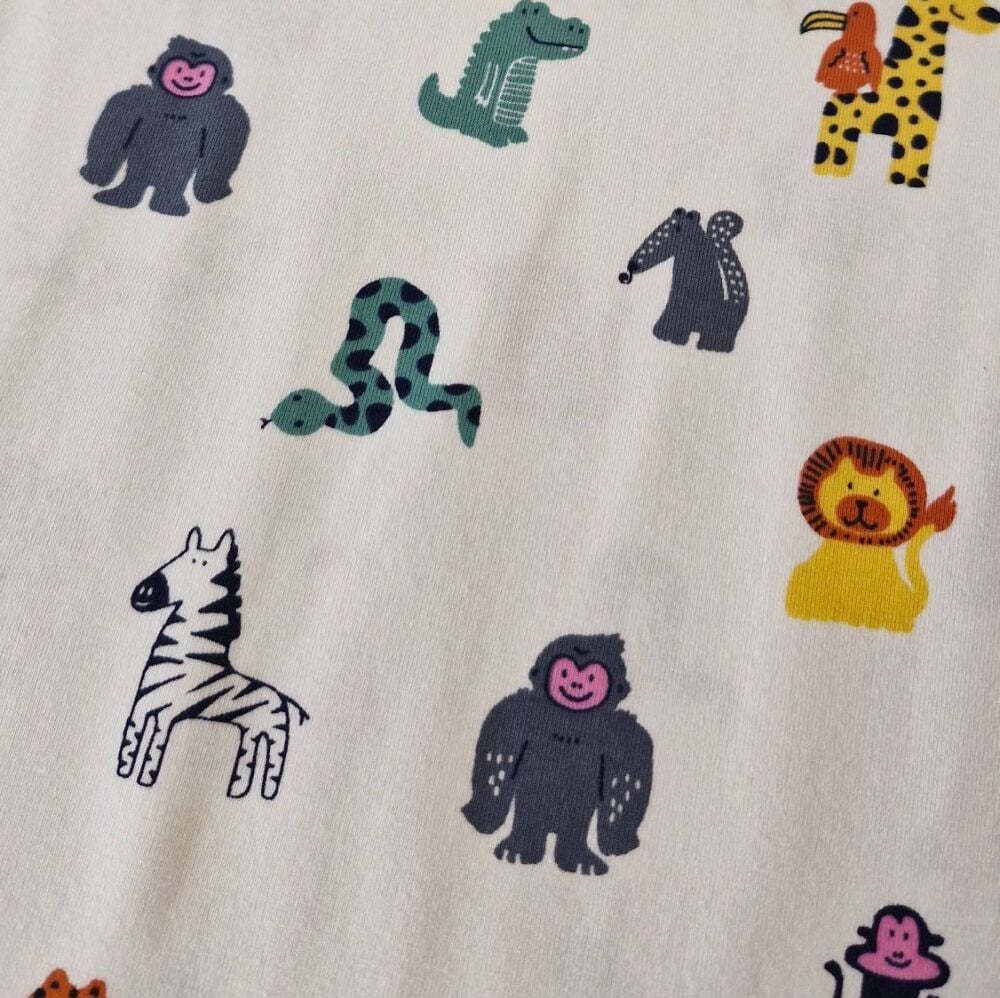 Cotton Jersey Safari Animals