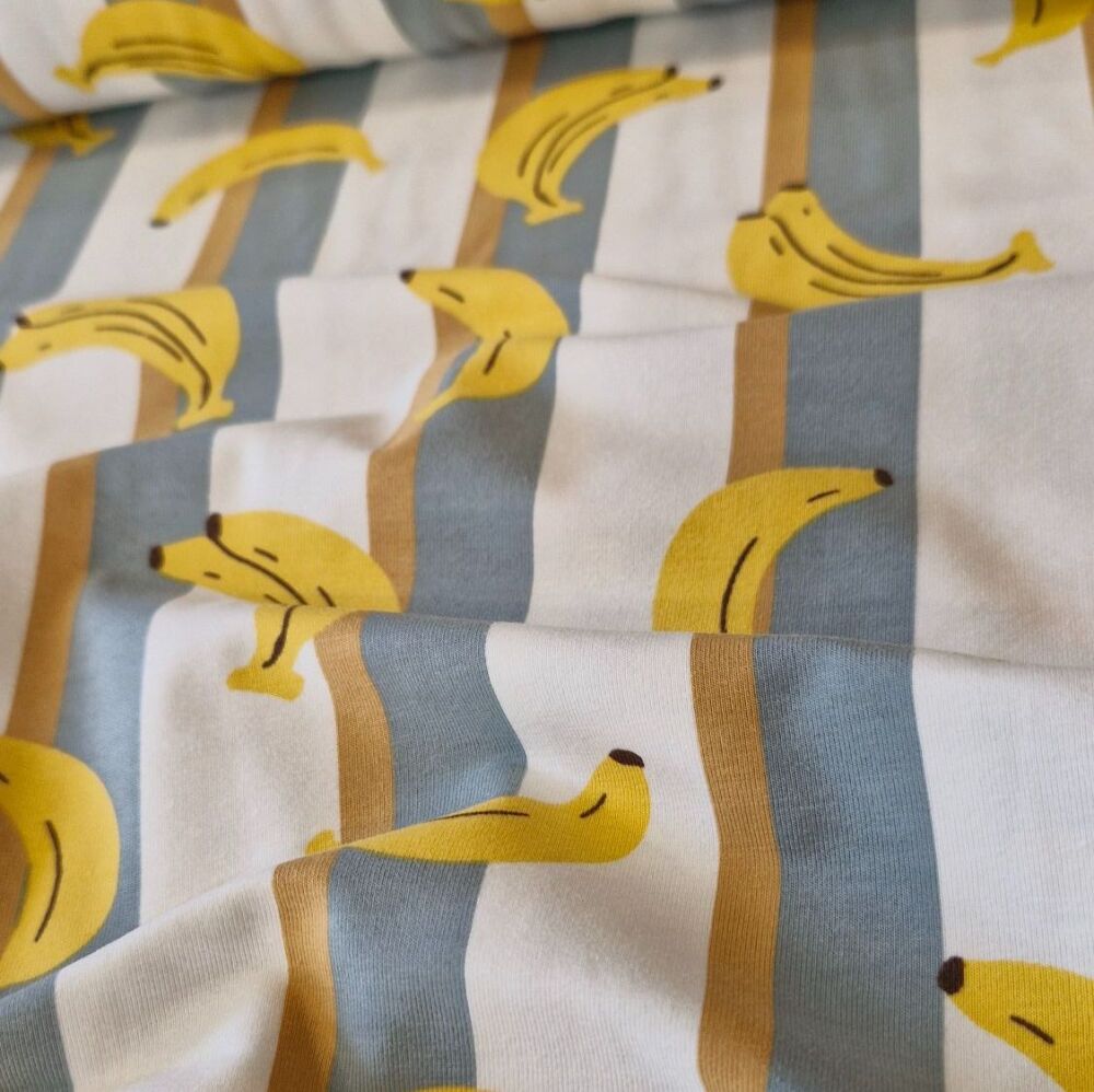Cotton Jersey Frutti Banana