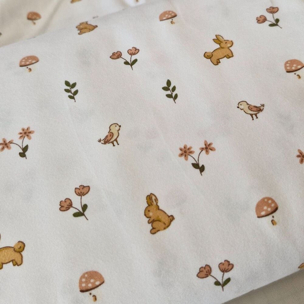 GOTS Cotton Jersey Bunnies