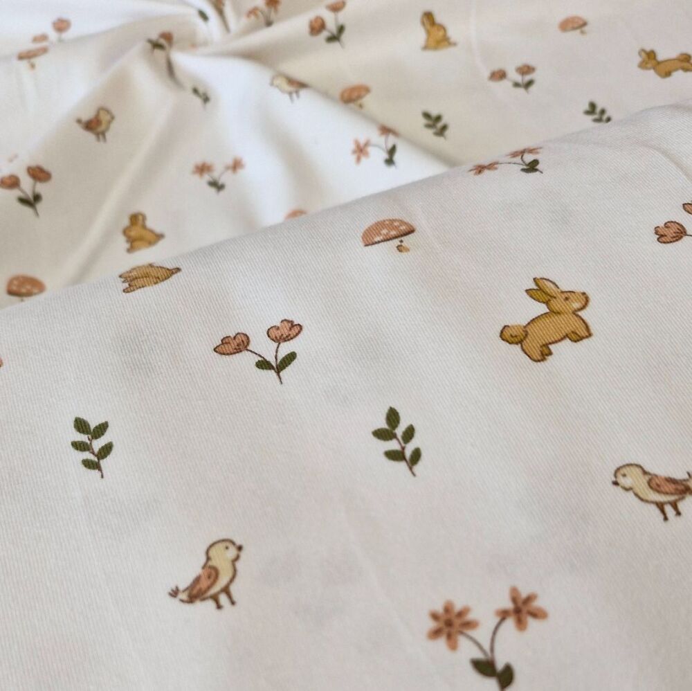 GOTS Cotton Jersey Bunnies