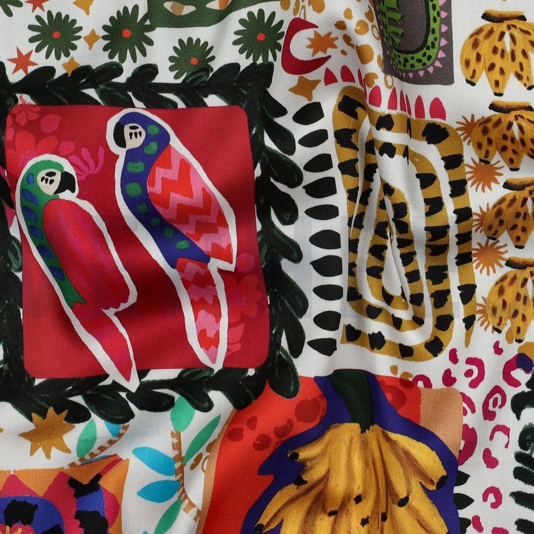 Cotton Satin Digital Summer