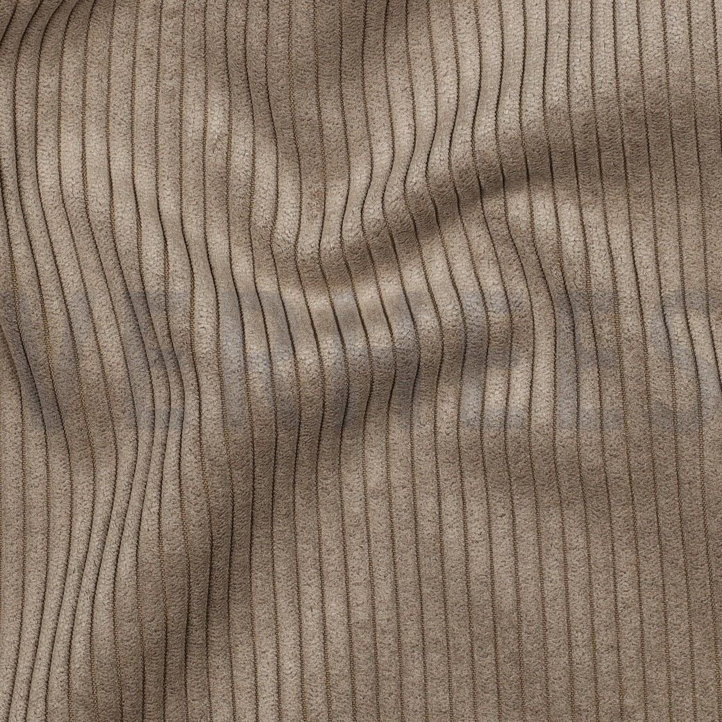 4.5 Wale Corduroy Fabric Taupe