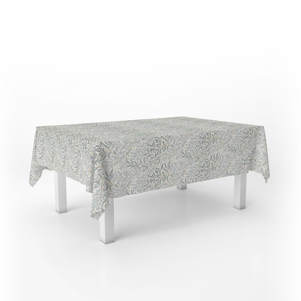 William Morris Teflon Wipe Clean Fabric Willow Bough Mist