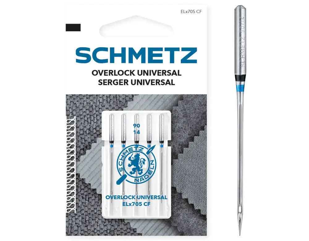 SCHMETZ DOUBLE SCARF SIZE 90 PACK OF 5 NEEDLES