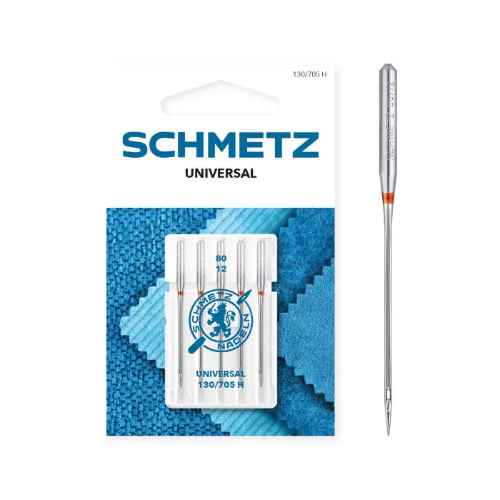 SCHMETZ UNIVERSAL SIZE 80 PACK OF 5