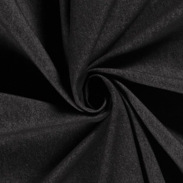 Stretch Denim Fabric Black 5001