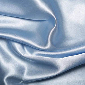 Satin Fabric Baby Pale Blue