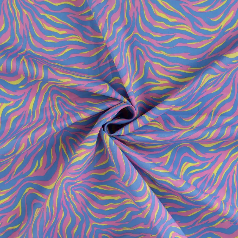 Cotton Voile Zebra
