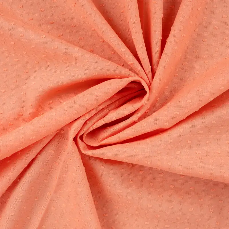 Cotton Dobby Peach