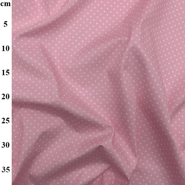 Rose and Hubble Cotton Poplin Pale Pink