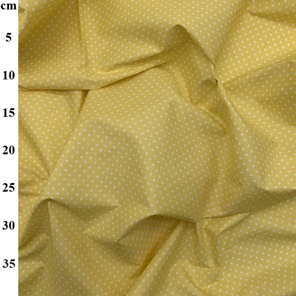Rose and Hubble Cotton Poplin Lemon