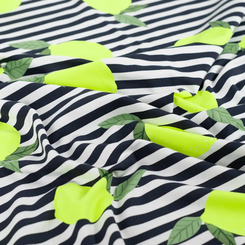 French Terry Neon Lemons