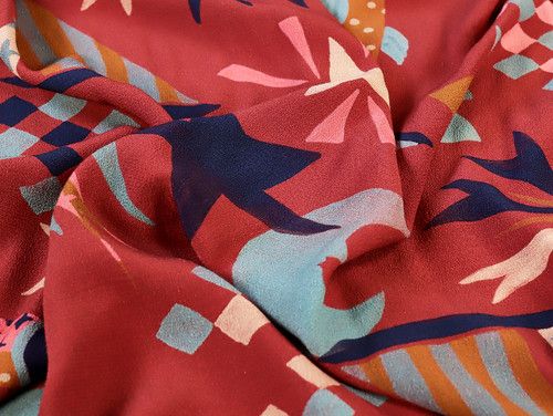 Fabric Godmother Soleil Viscose Crepe