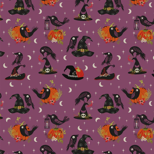 Thread & Ink Cotton Hocus Pocus Beaks & Brims