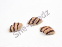 Fimo French Chocolate Croissant Charms Pk 10