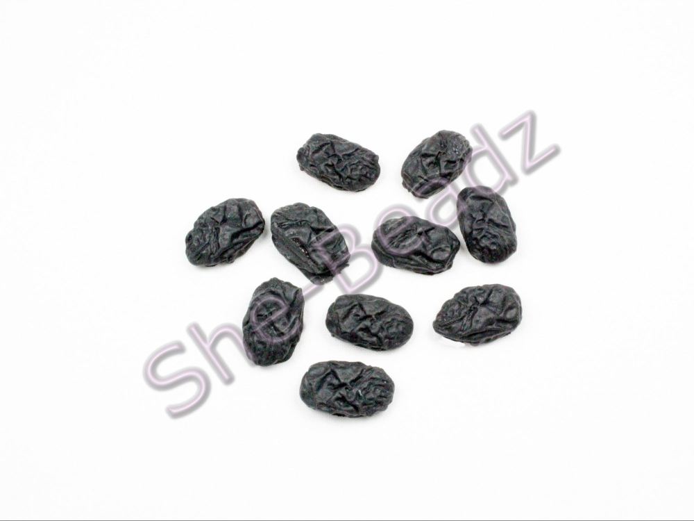 Fimo Currant / Raisin Charms Pk 10