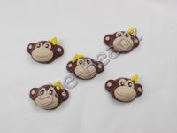 Fimo Monkey Charms Pk 10