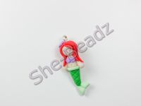 Fimo Miniature Artisan Mermaid Charm Pk 1