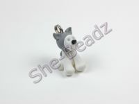 Fimo Miniature Artisan Husky Charm Pk 1