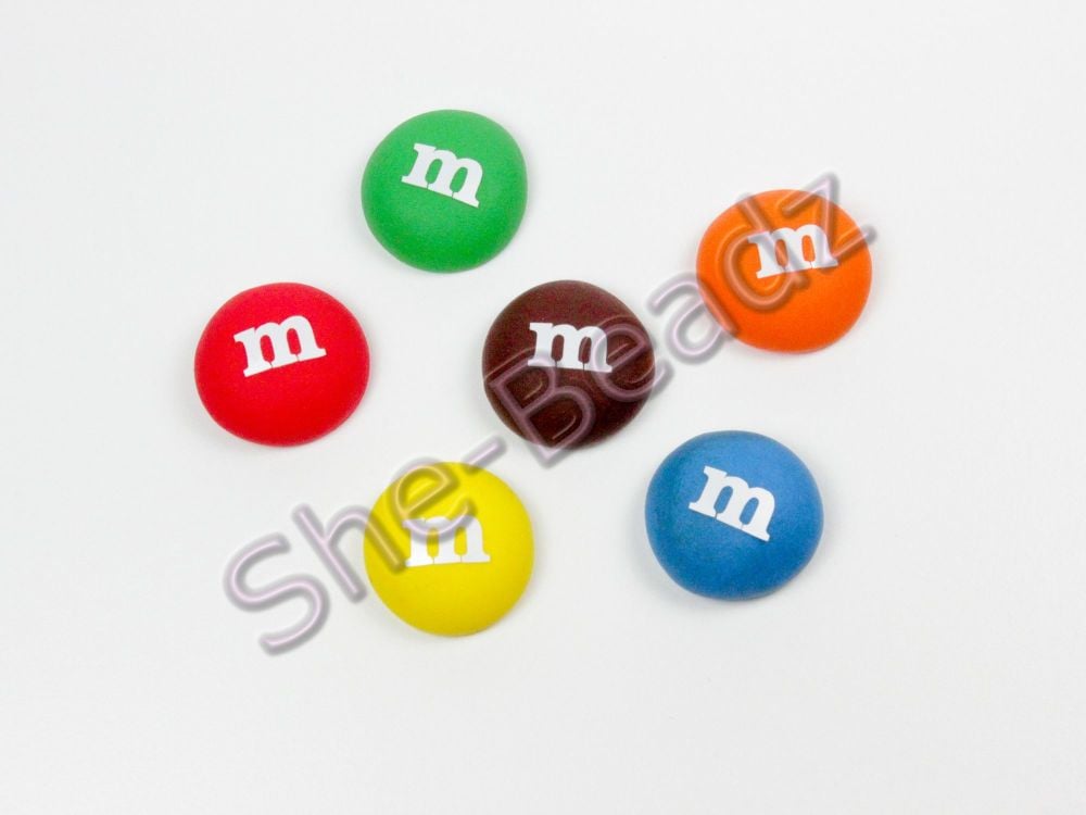 Fimo M&M Charms Pk 10