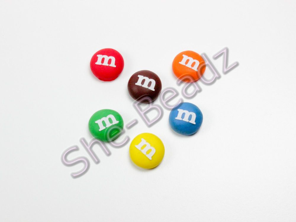 Fimo M&M Charms Tiny Pk 10