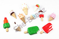 Fimo Ice Cream Charms & Beads