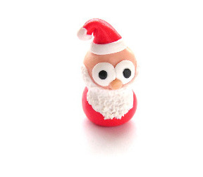Fimo Santa Claus Zingy Charms Mini Pk 10