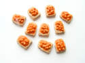 Fimo Beans On Toast Charms Mini thin Pk 10