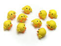 Fimo Easter Chick Charms (3D) Pk 10