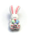 Fimo White Easter Bunny With Eggs Pk 1