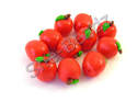 Fimo Red Apple Charms Pk 10