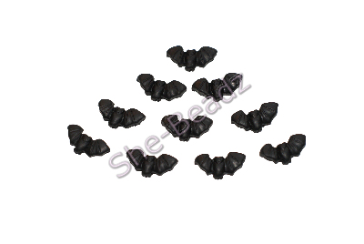 Fimo Tiny Bat Charm Beads Pk 20