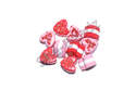 Fimo Heart Cream Cake Charm Beads Pk 10