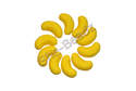 Fimo Banana Charms Pk 10