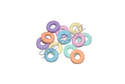 Fimo Pastel Coloured Polo Charm Beads Pk12