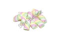 Fimo Flump Marshmallow Multicolourd Charm Beads Pk 10
