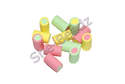 Fimo Rhubarb & Custard Charm Beads Pk 12