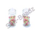 Miniature jar of Multicoloured Flumps Pk 2 Jars