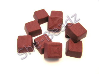 Fimo Chocolate Munchie Charm Beads Pk 10