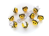 Fimo Bee Charms (3D) Pk 10
