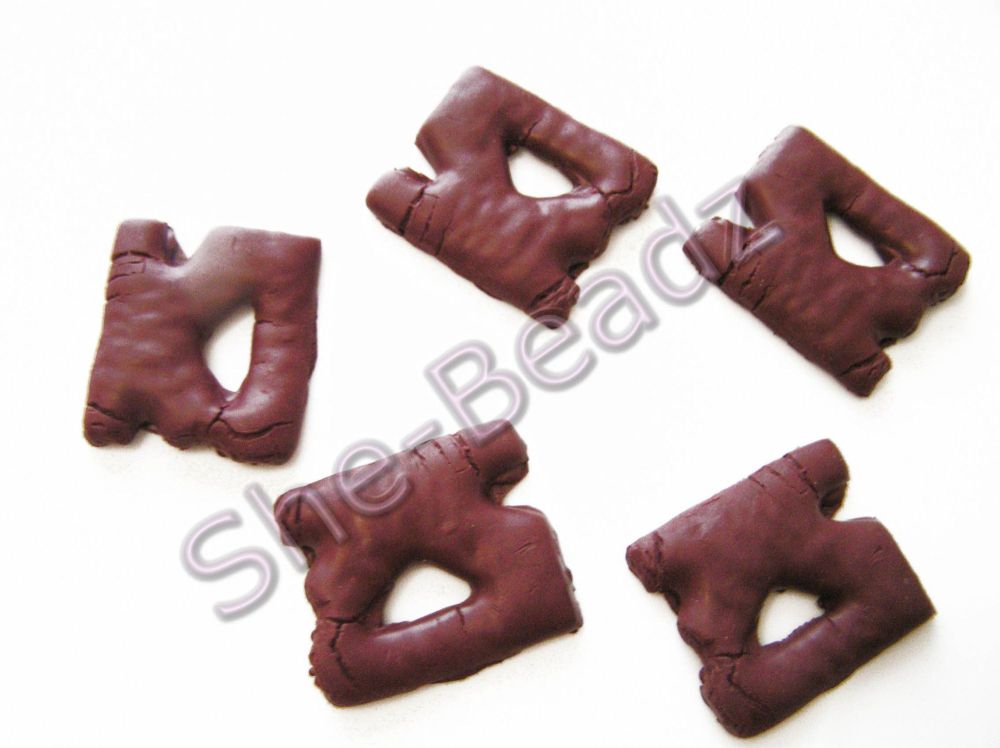 Fimo Curly Wurly Charms Mini Pk 5