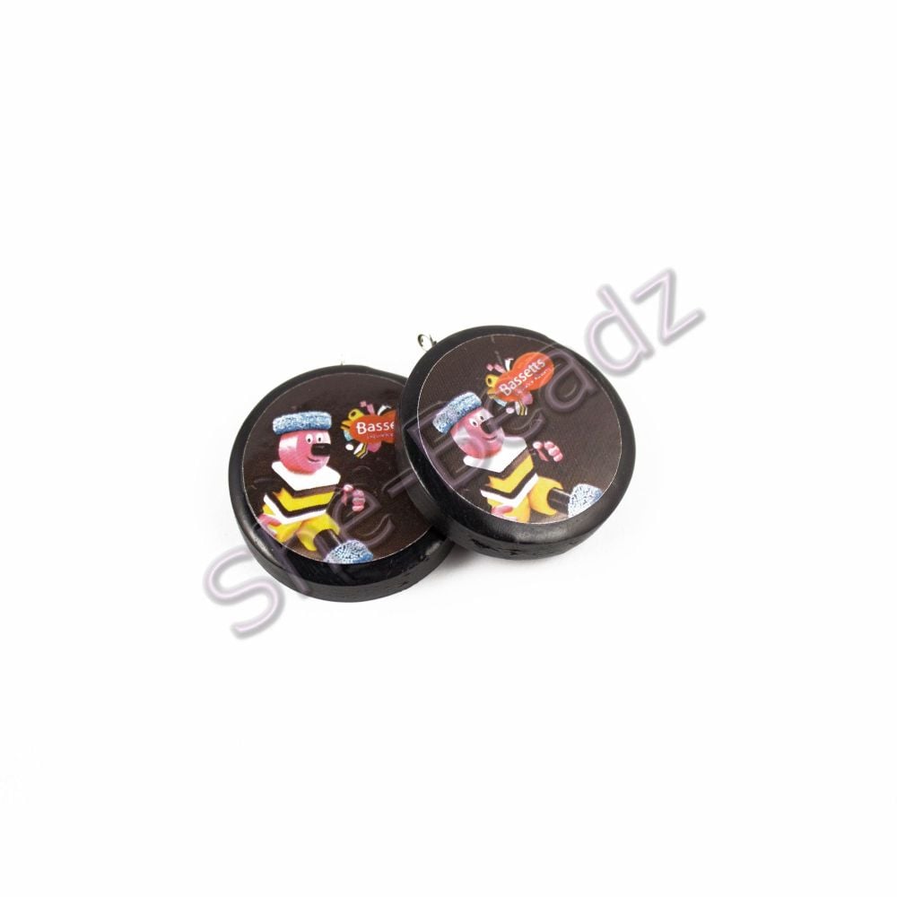 Fimo Liquorice Allsorts Tin Pendants Pk 2