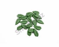 Fimo Elm Leaf Charm Pendants (Leaf Green) Pk 20
