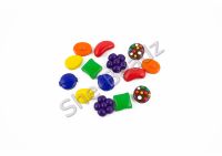 Fimo Candy Crush Charm Beads Pk 14