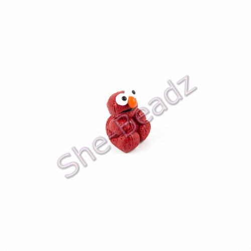 Fimo Elmo Charm Beads Tiny (3D) Pk 10